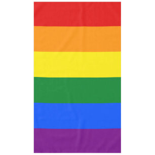 LGBT Rainbow Gay Pride Flag Tischdecke
