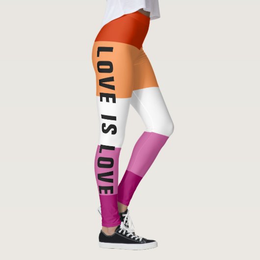 LGBT-Rainbow-Lesben-Prilag für benutzerdefinierten Leggings (Rechts)