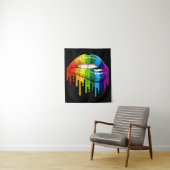 LGBT Rainbow Lip Gay Pride Wandteppich (Beispiel)
