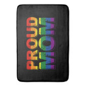 LGBT Rainbow Mama Gay Pride LGBT LGBTQ Badematte (Vorderseite Vertikal)