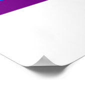 Lgbt Rainbow Poster (Ecke)