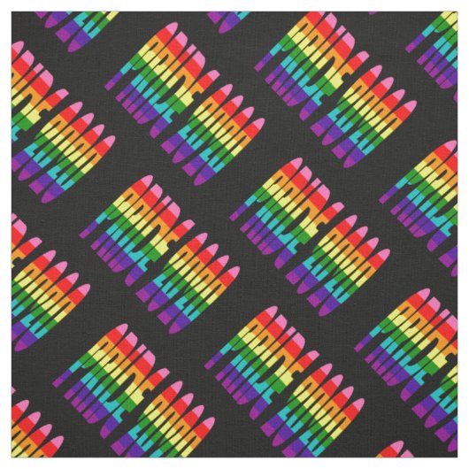 LGBT Rainbow Pride Flag Colors Gay Pride 2020 Stoff (Muster)