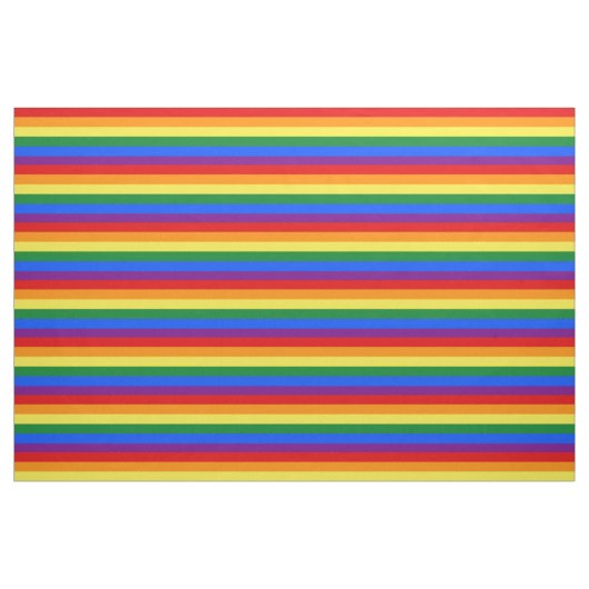 LGBT Rainbow Pride Flag Stoff (Fat Quarter (45,7 x 55,9 cm))