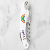 LGBT Rainbow Pride Kellnermesser (Rückseite)