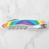 LGBT Rainbow Pride Kellnermesser (Rückseite)