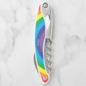 LGBT Rainbow Pride Kellnermesser (Rückseite)
