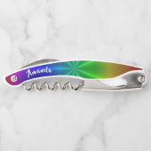 LGBT Rainbow Pride Liebe gewinnt Kellnermesser (Rückseite)