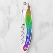 LGBT Rainbow Pride Liebe gewinnt Kellnermesser (Vorderseite)