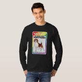 Lgbt Rainbow Warner Beagle Bites Homophobes T-Shirt (Vorne ganz)