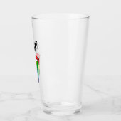 LGBT-Rainbow-Zunge Glas (Links)