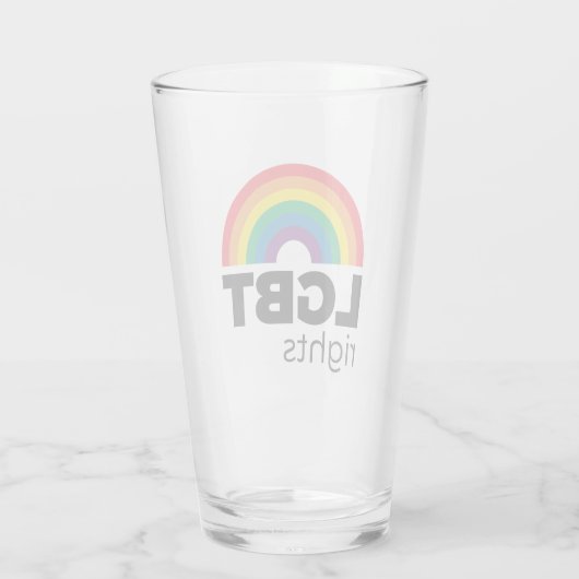 LGBT-Rechte Glas (Rückseite)