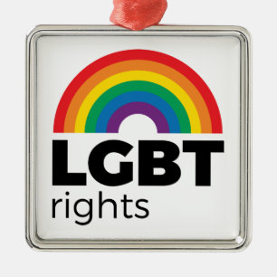 LGBT-Rechte Ornament Aus Metall