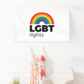 LGBT-Rechte - Regenbogen 2 Banner (Insitu)