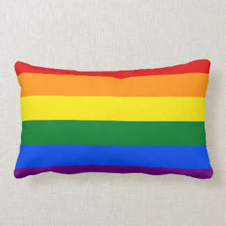 LGBT Regenbogen-Flagge Lendenkissen