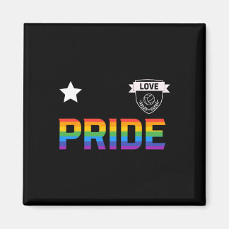 LGBT-Regenbogen-Fußballtrikot  Magnet