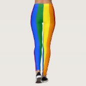 LGBT Regenbogen-Gay Pride-Flagge Leggings (Rückseite)