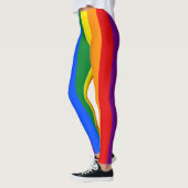 LGBT Regenbogen-Gay Pride-Flagge Leggings (Links)