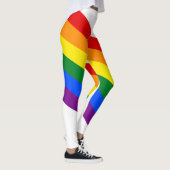 LGBT Regenbogen-Gay Pride-Flagge Leggings (Rechts)