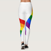 LGBT Regenbogen-Gay Pride-Flagge Leggings (Rückseite)