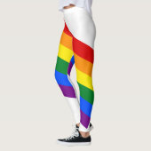 LGBT Regenbogen-Gay Pride-Flagge Leggings (Links)