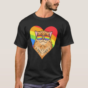 LGBT Regenbogen - Perserkatze - Gay Pride - LGBT H T-Shirt