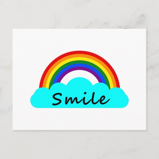 LGBT-Regenbogen Postkarte (Vorderseite)