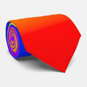 LGBT-Regenbogen-Pride Ombre Gradient Stripes Krawatte (Gerollt)