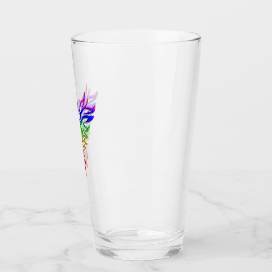 LGBT-Regenbogen-Pride Phoenix-Anstieg, Prägung Glas (Links)