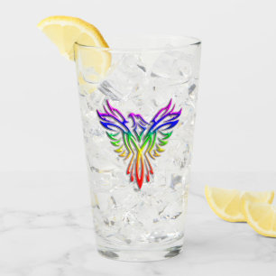 LGBT-Regenbogen-Pride Phoenix-Anstieg, Prägung Glas