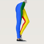 LGBT Regenbogen-Stolz-Flaggen-vertikaler Streifen Leggings (Rechts)