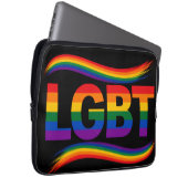 LGBT Regenbogen-Stolz Laptopschutzhülle (Vorne Rechts)