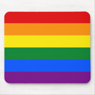 LGBT-Regenbogenfahne Gay Pride Flag Mousepad