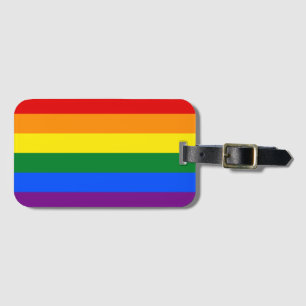LGBT-Regenbogenfahne Gay Pride Gepäckanhänger