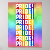 LGBT-Regenbogenfarben Poster (Vorne)