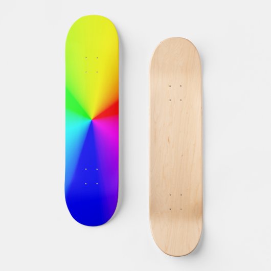 LGBT-Regenbogenfarben Skateboard (Vorderseite)