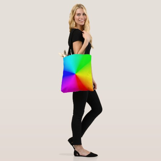 LGBT-Regenbogenfarben Tasche (Am Model)