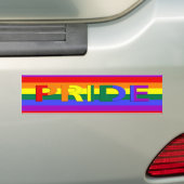 LGBT-Regenbogenflagge Autoaufkleber (Auf Auto)