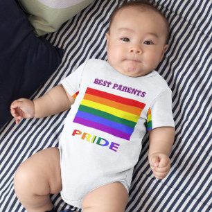 LGBT-Regenbogenflagge Baby Strampler