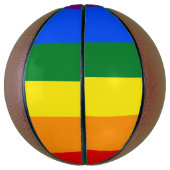LGBT-Regenbogenflagge Basketball (Vertikal)