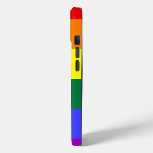 LGBT-Regenbogenflagge Case-Mate iPhone Hülle (Rückseite / Links)