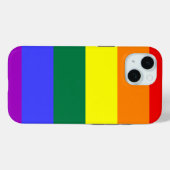 LGBT-Regenbogenflagge Case-Mate iPhone Hülle (Rückseite (Horizontal))