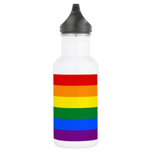 LGBT-Regenbogenflagge Edelstahlflasche (Rechts)