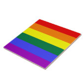 LGBT-Regenbogenflagge Fliese (Seite)