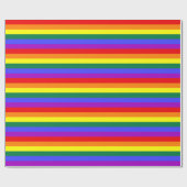 LGBT-Regenbogenflagge Geschenkpapier (Flach)