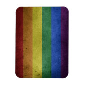LGBT-Regenbogenflagge Magnet (Vertikal)