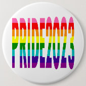 LGBT-Regenbogenflagge Original 8 Streifen Pride 20 Button (Vorderseite)