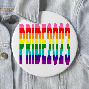 LGBT-Regenbogenflagge Original 8 Streifen Pride 20 Button