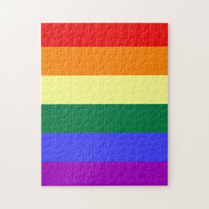 LGBT-Regenbogenflagge Puzzle