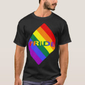 LGBT-Regenbogenflagge T-Shirt (Vorderseite)