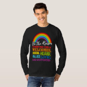 LGBT-Regenbogenflagge T-Shirt (Vorne ganz)